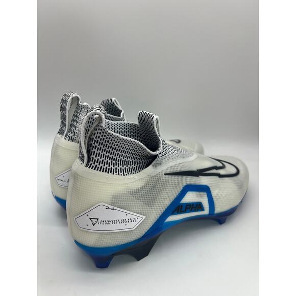 Nike Alpha Menace Elite 3 Football Cleats Ghost Laces CT6648-101 Men’s Size 9.5 - Picture 6 of 16